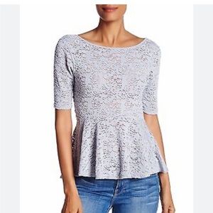 Free people peplum top